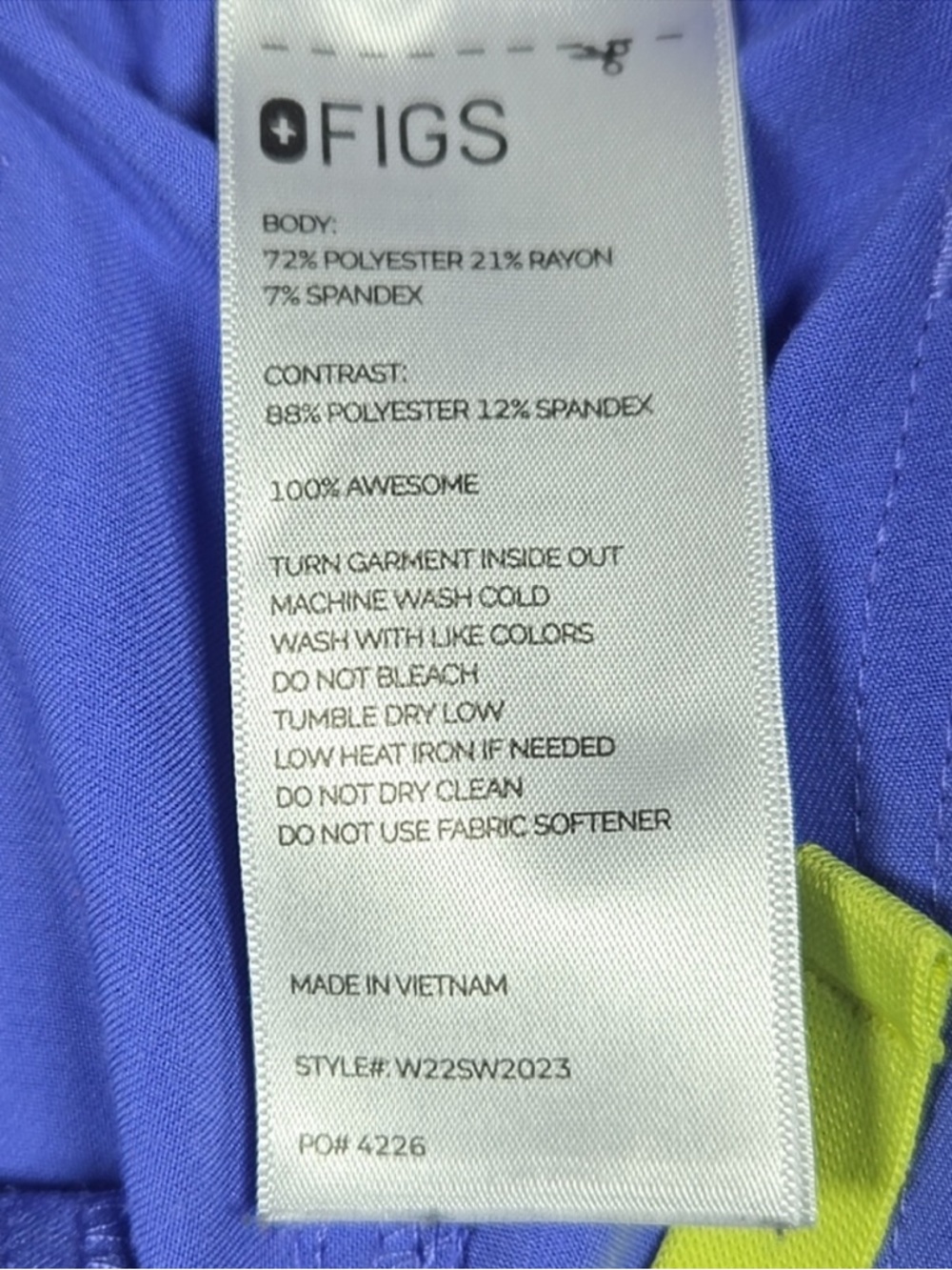 FIGS Blueberry Small set - Picture 6 of 6